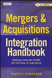 Mergers  Acquisitions Integration Handbook  Website Helping Companies Realize The Full Value of Acquisitions
