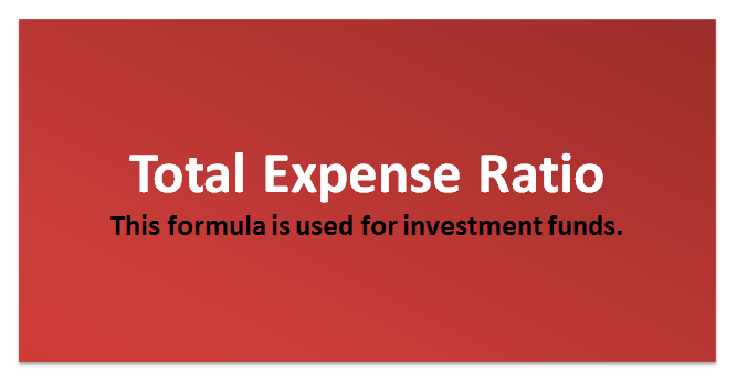 Total Expense Ratio Formula Ter Calculator With Excel Template 2983