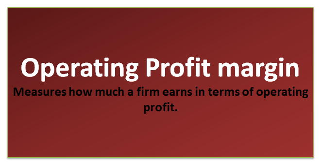 operating profit margin