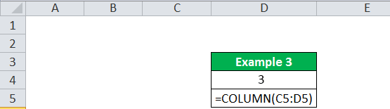 Column-Function-formula-in-excel-Example-3-1