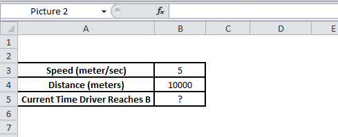 Now Excel Example 5