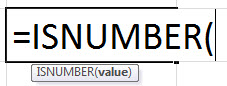 ISNUMBER Formula in Excel