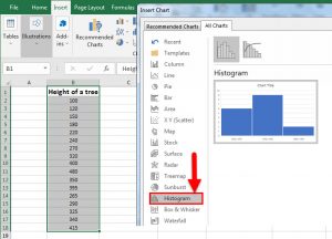 making histograms in excel for mac
