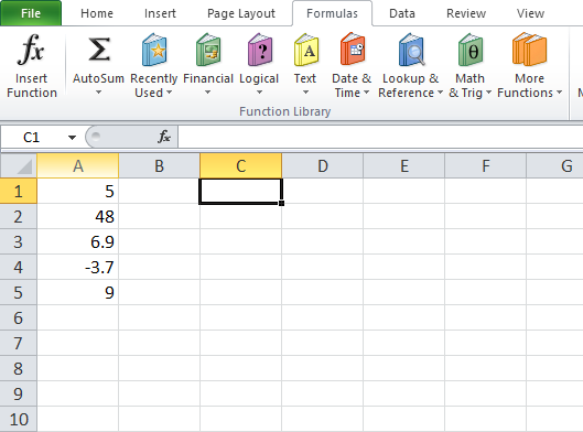 LARGE Function in Excel Example