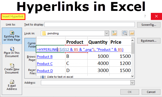 Ondergedompeld Bron Niet ingewikkeld Hyperlinks in Excel - Meaning, Uses, How to Insert/Create?