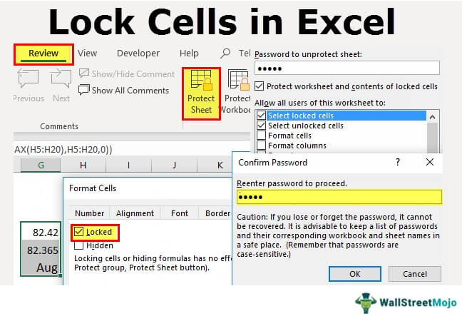 Excel Cell Locking Feature