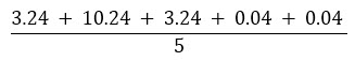 Standard Deviation Example 1-4