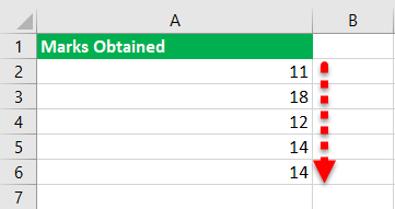 Arrays in VBA Excel (One dimensional array)