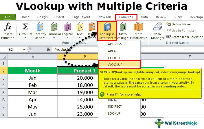 Vlookup With Multiple Criteria In Excel Top Tips Example 5263