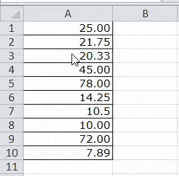 Format fraction Using Hometab Step 2
