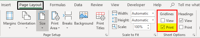 Print in Excel - 10