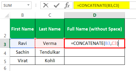 Concatenate Example 1-1