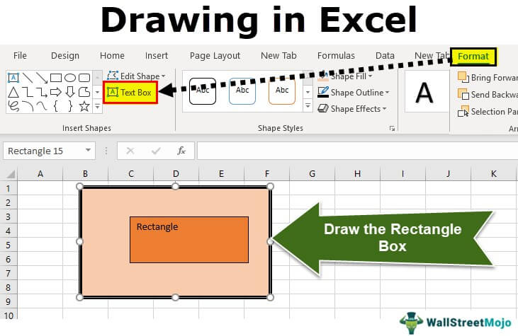 Drawing Tool in Excel | How to Insert Drawing Objects / Shapes in ...