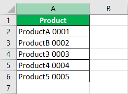 Separate Text using formula step 1