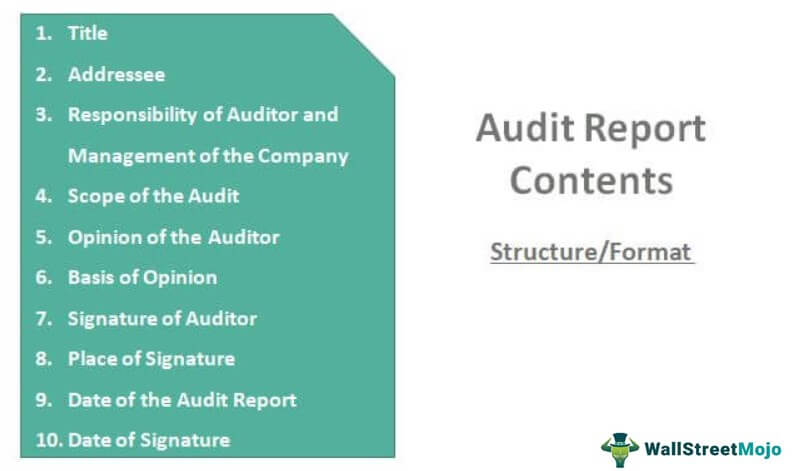 Audit Report Contents