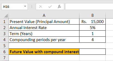 Compound interest examples 4