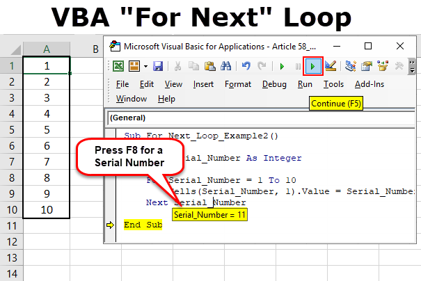 Vba For Next Guide To Use Excel Vba For Next Statement