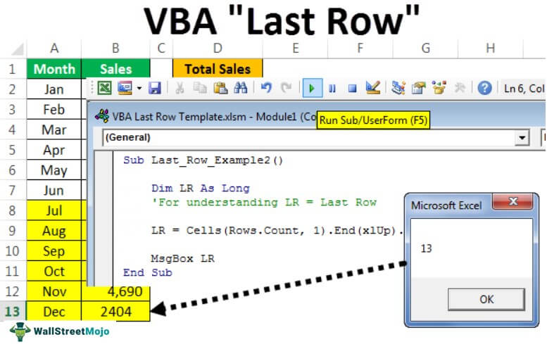 Vba Last Row | Top 3 Methods To Find The Last Used Row?