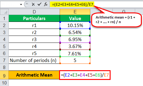 mean formula example 1.3