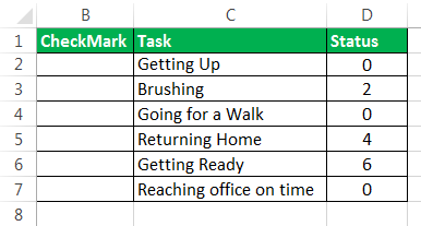 how to insert tick mark in excel shortcut key
