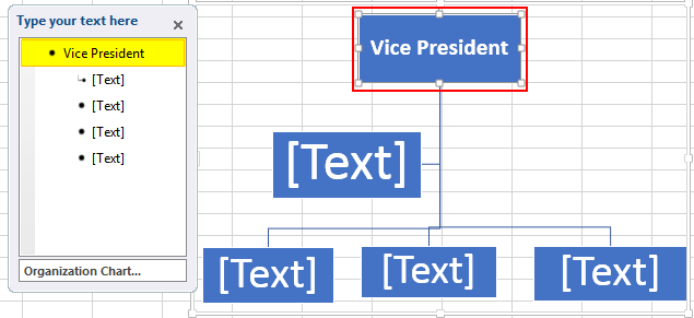 Org Chart In Excel