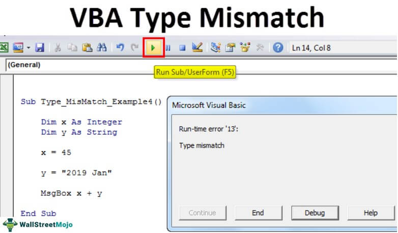type mismatch error in vb.net