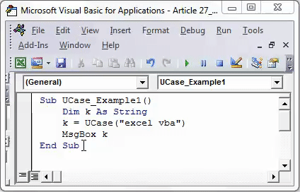 vba uppercase example 1.6
