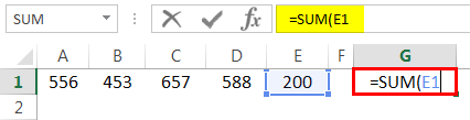 How to Sum Multiple Rows in Excel Example 2-2