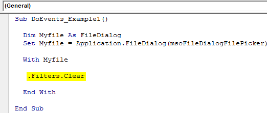 VBA FileDialog Example 1-2