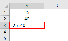 create a Formula in Excel 1-2