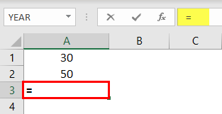 create a Formula in Excel 2-1