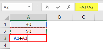 create a Formula in Excel 2-3