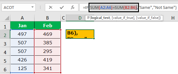 Đánh giá công thức Excel Ví dụ 2-2