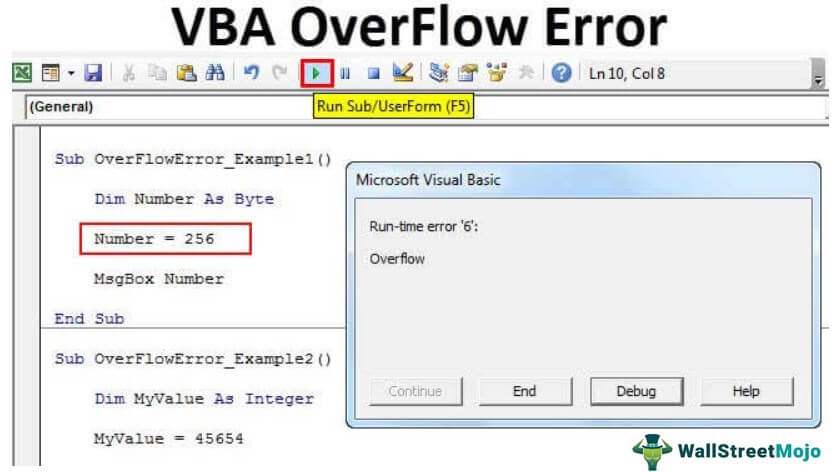 VBA OverFlow Error