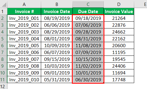 Conditional Formatting for Dates Example 1.1.0