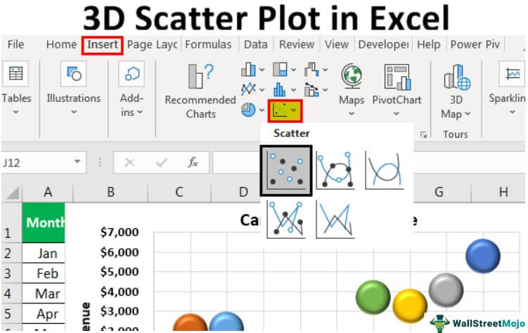 finding next period in scatter chart excel 2016