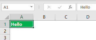 Drag and Drop in Excel Example 1
