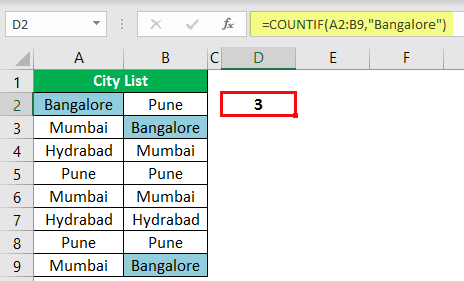 Excel Commands Example 6-3