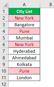 Excel Formatting Text Example 2.9