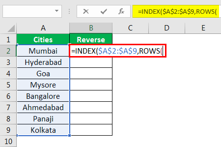 Using Excel Formula Example 2.4
