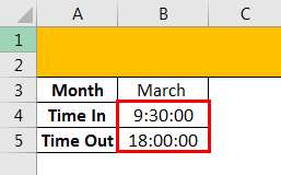 Time card Template Example 1-2