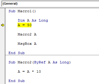 VBA ByRef Error Example 1.2