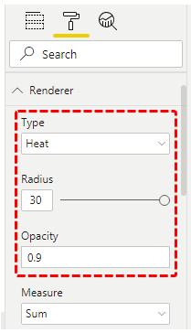 Power Bi Heat map (Renderer)