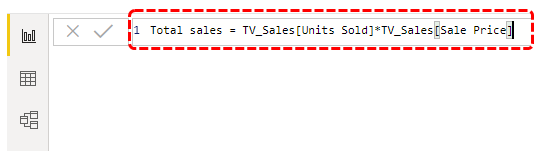 measures in power bi (total sales)