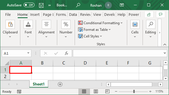 CSV Files into Excel Example 1.13