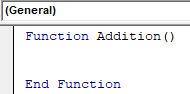 Custom Excel Function Example 1-1