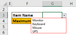 Excel Maxifs Example 2-4