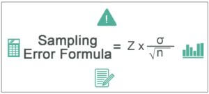Sampling Error Formula | Step by Step Calculation with Examples