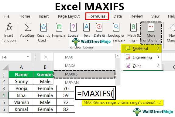Excel-Maxifs