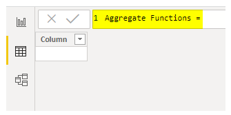  Aggregate Functions Column